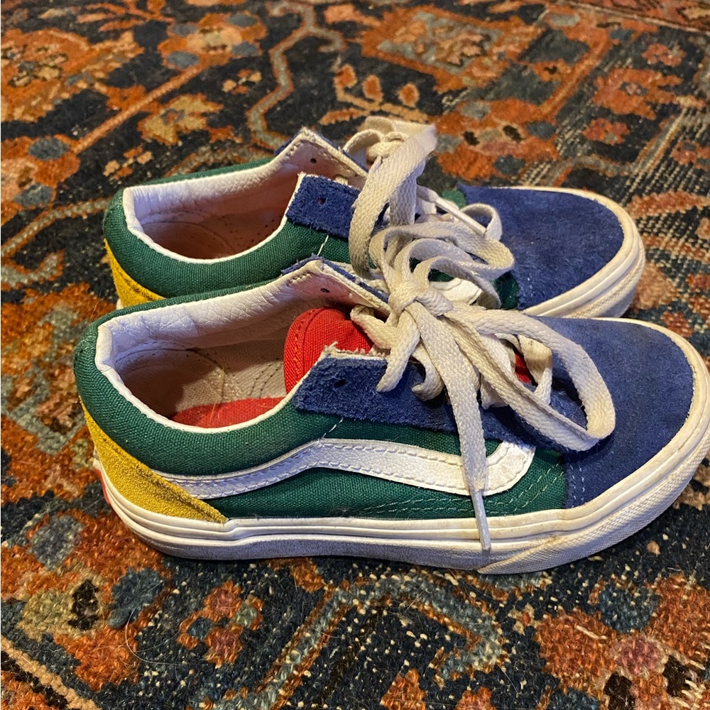 Vans Kids Suede Multicolored Shoes